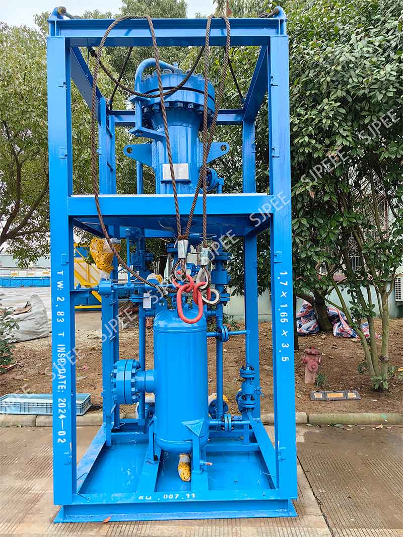 Wellhead-Desander