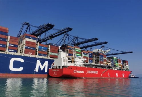 CNOOC’s bonded LNG bunkering volume has exceeded 800,000 cubic meters